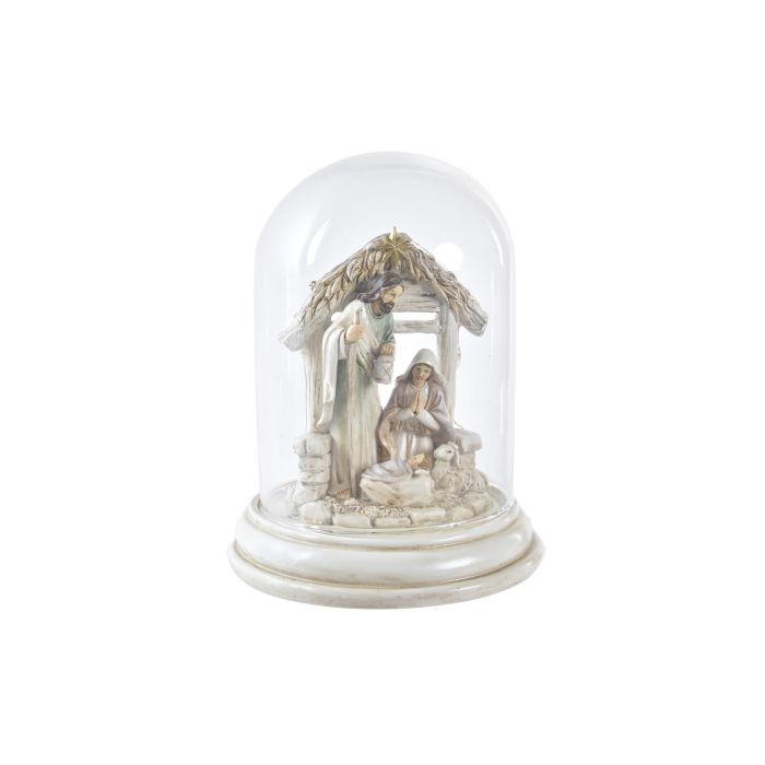 Nacimiento Navidad Tradicional DKD Home Decor Crema 16 x 25 x 16 cm