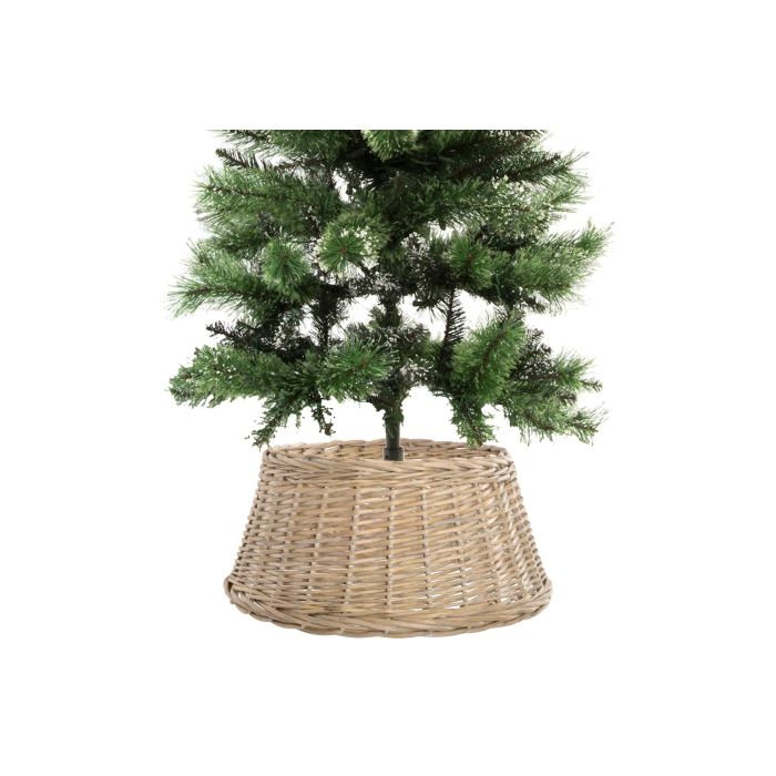 Base Arbol Navidad Alpina DKD Home Decor Natural 45 x 24 x 45 cm (2 Unidades)