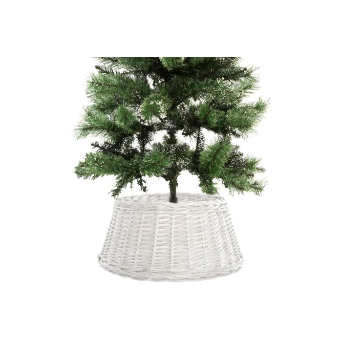 Base Arbol Navidad Moderna DKD Home Decor Blanco 45 x 24 x 45 cm (2 Unidades)