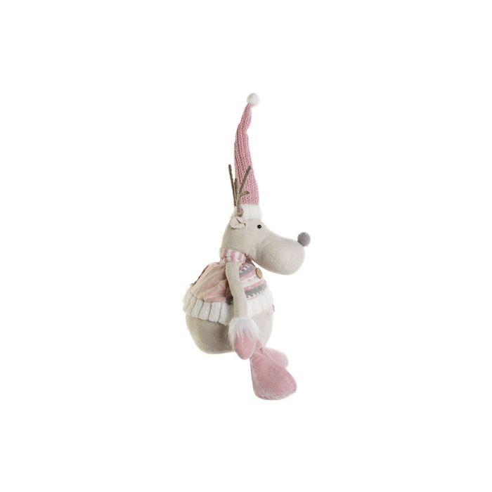 Figura DKD Home Decor Rosa 20 x 43 x 25 cm 3