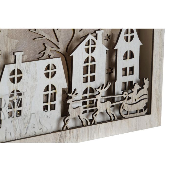 Decoracion Pared DKD Home Decor Natural 5 x 15 x 30 cm 1