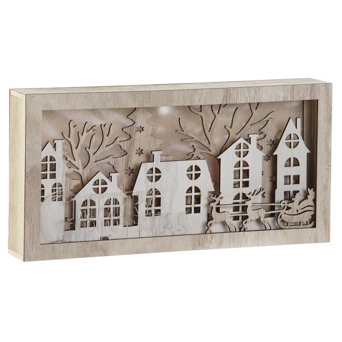 Decoracion Pared DKD Home Decor Natural 5 x 15 x 30 cm 3