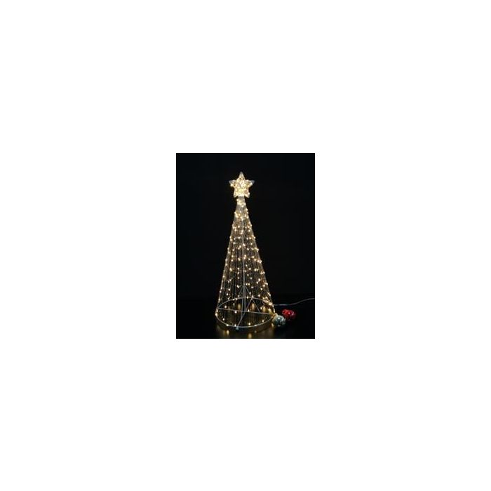 Decoracion Luminosa Navidad Tradicional DKD Home Decor Plateado 25 x 60 x 25 cm