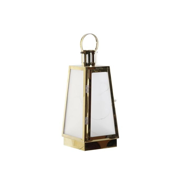 Farola Navidad Moderna DKD Home Decor Dorado 14 x 31.5 x 15 cm 4