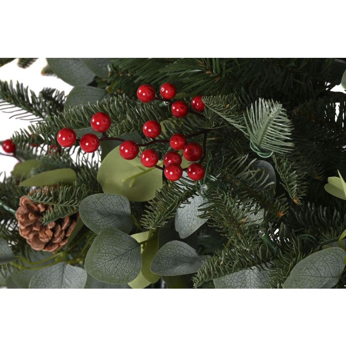 Arbol Navidad Alpina DKD Home Decor Verde Rojo 95 x 150 x 95 cm 3