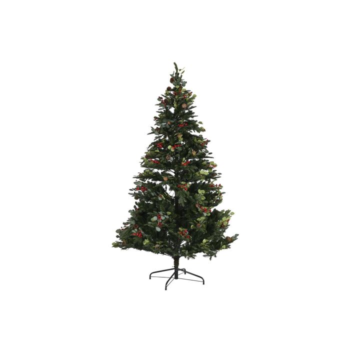 Arbol Navidad Alpina DKD Home Decor Verde Rojo 144 x 240 x 144 cm 2