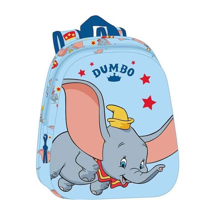 Safta Mochila 3D Dumbo 27x33x10cm 0 Safta Mochila 3D Dumbo 27x33x10cm 0