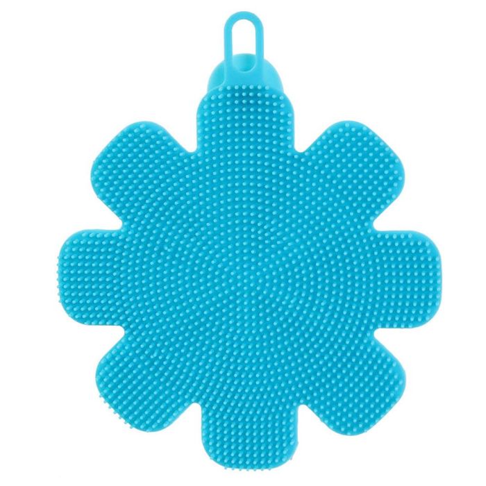 Je cherche une Idee Estropajo Flor Silicona Pack 12 Unidades Colores Surtidos 2 Caras con Ventosa 5