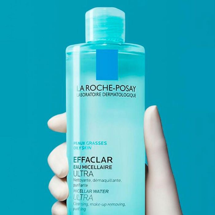 La Roche Posay Effaclar Agua Micelar Ultra Purificante Desmaquillante Piel Grasa y Sensible 400 ml 3