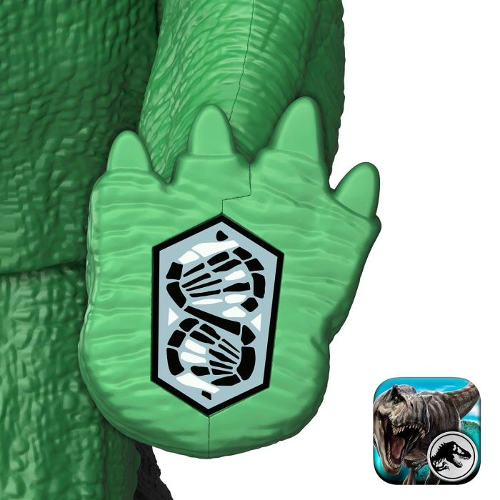 Mattel Jurassic World Dinosaurio Stegosaurus Figura de Acción Gigantic Trackers Jkl85 35.6cm 4