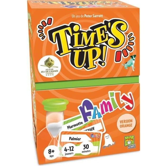 Asmodee Time's Up Family Versión Naranja - Juego de Mesa para adivinar objetos, profesiones y animales (8+ años) Asmodee Time's Up Family Versión Naranja - Juego de Mesa para adivinar objetos, profesiones y animales (8+ años)