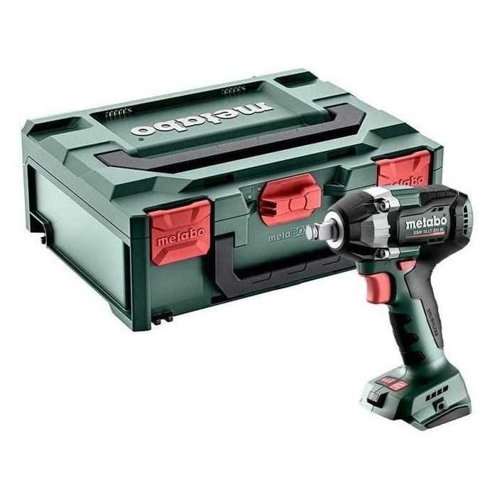 Atornillador de impacto a batería - METABO - SSW 18 LT 300 BL - 18 V - MetaBOX 145