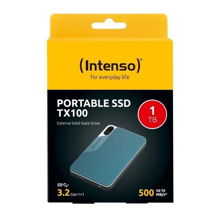 Disco Duro Externo INTENSO 3826460 1 TB SSD 1