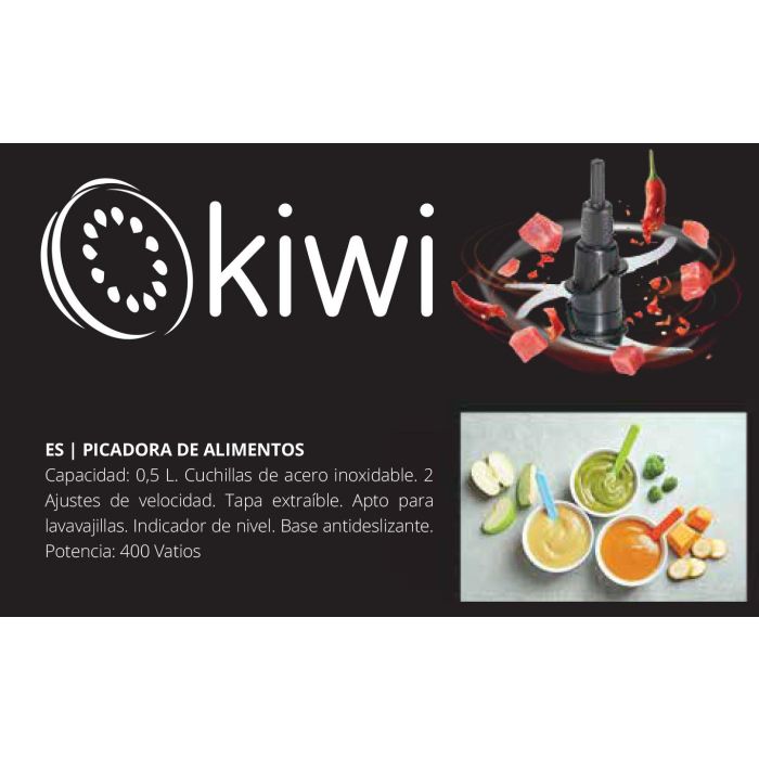 Kiwi Picadora 500 ml 400W 7
