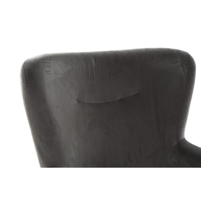 DKD Home Decor Sillón Moderno Rosa Negro 60 x 84 x 70 cm Set de 2 2