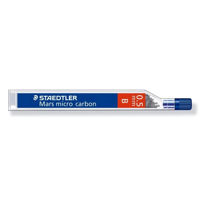 Minas Staedtler Mars Micro Grafito 0,5 mm B Tubo Con 12 Unidades 12 unidades 1