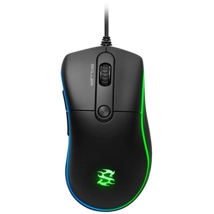 Sharkoon Skiller SGM2 Ratón Gaming Óptico Ergonómico USB con Cable, 6400 DPI, 6 Botones, Negro 0 Sharkoon Skiller SGM2 Ratón Gaming Óptico Ergonómico USB con Cable, 6400 DPI, 6 Botones, Negro 0