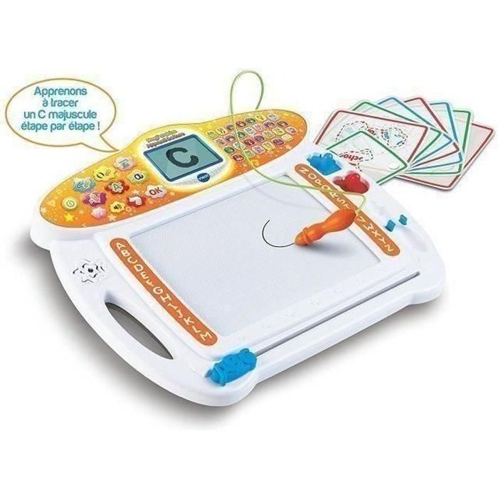 Vtech Magi'Ardoise Apprentice Writing Pizarra Infantil para Aprender a Trazar Letras Mayúsculas y Minúsculas y Dibujar