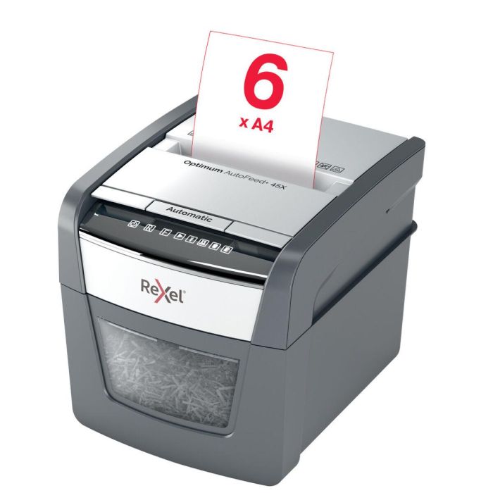 Trituradora de Papel Rexel Optimum AutoFeed 45X 20 L 3