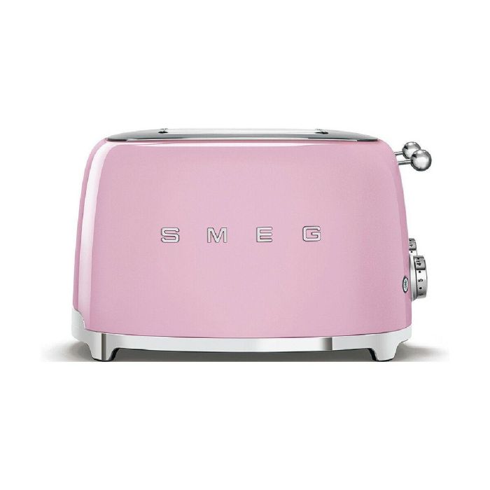 Smeg TSF03PKEU Tostadora 4 Rebanadas Estilo Años 50 Rosa 2 Smeg TSF03PKEU Tostadora 4 Rebanadas Estilo Años 50 Rosa 2