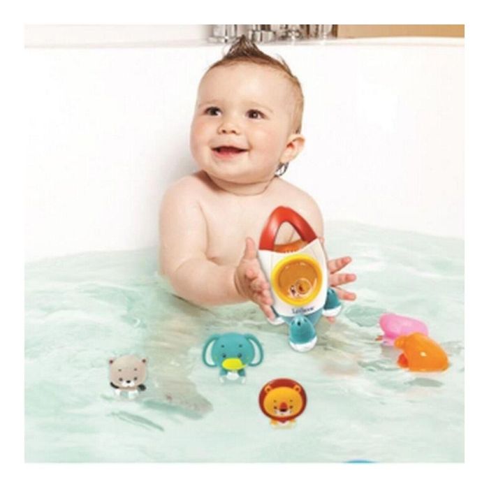Lexibook Set de Juguete de Baño Cohetes con 3 Animales Flotantes (León, Oso, Elefante) y Chorro de Agua Giratorio Verde +18 Meses 7 Lexibook Set de Juguete de Baño Cohetes con 3 Animales Flotantes (León, Oso, Elefante) y Chorro de Agua Giratorio Verde +18 Meses 7