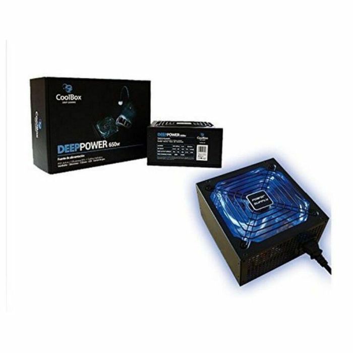 Fuente Alimentacion Coolbox Gaming Deeppower 650 W 1 Fuente Alimentacion Coolbox Gaming Deeppower 650 W 1