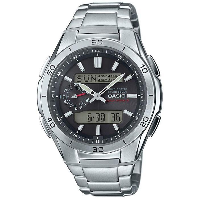 CASIO - Reloj de acero inoxidable - WAVECEPTOR - Gris CASIO - Reloj de acero inoxidable - WAVECEPTOR - Gris