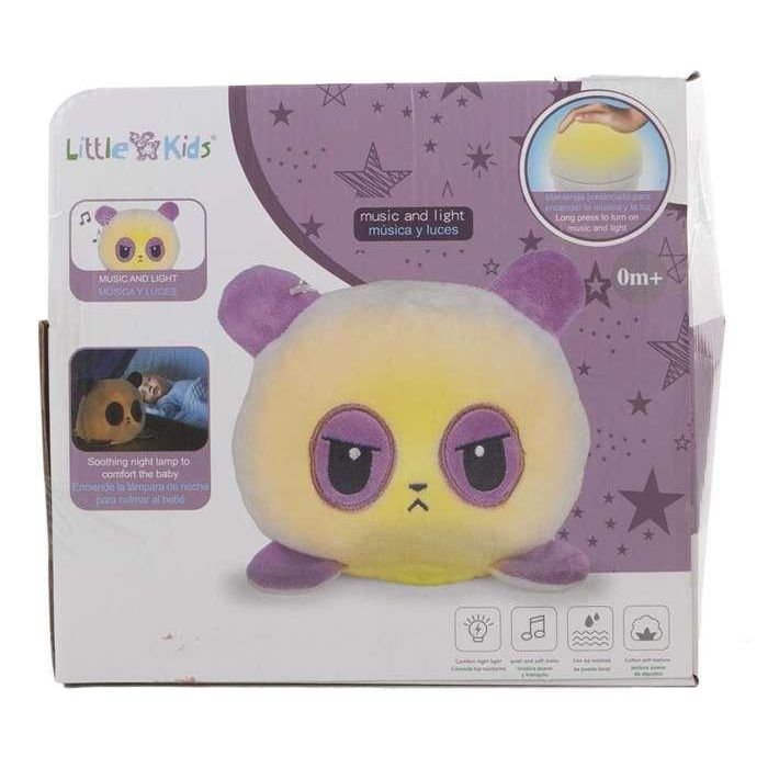 Creaciones Llopis Peluche Calmante Panda con Luz Nocturna y Música 24 cm