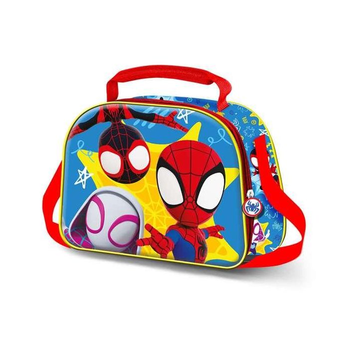 Karactermania Bolsa Portamerienda 3D Spiderman Amazing 25.5 x 10 x 20 cm