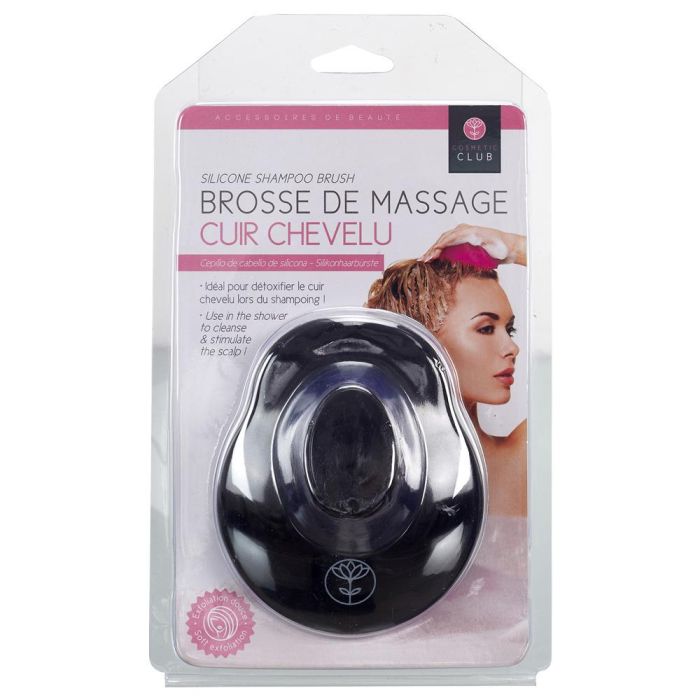 Cosmetic Club Masajeador De Cabeza Cepillo De Silicona Para Masaje De Cuero Cabelludo Colores Surtidos 1 Cosmetic Club Masajeador De Cabeza Cepillo De Silicona Para Masaje De Cuero Cabelludo Colores Surtidos 1