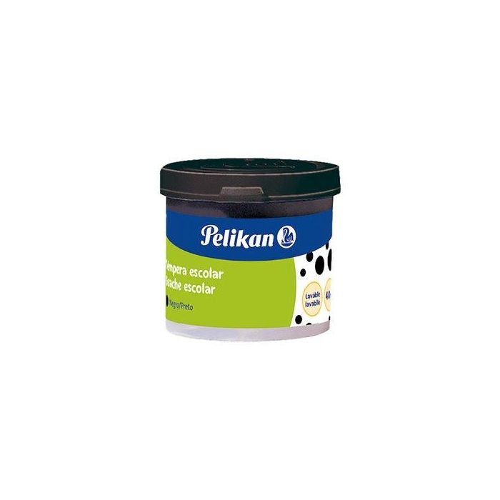 Tempera Pelikan 40 Ml (Bote) 742/40 Negro Nº11 (24005050) 6 unidades