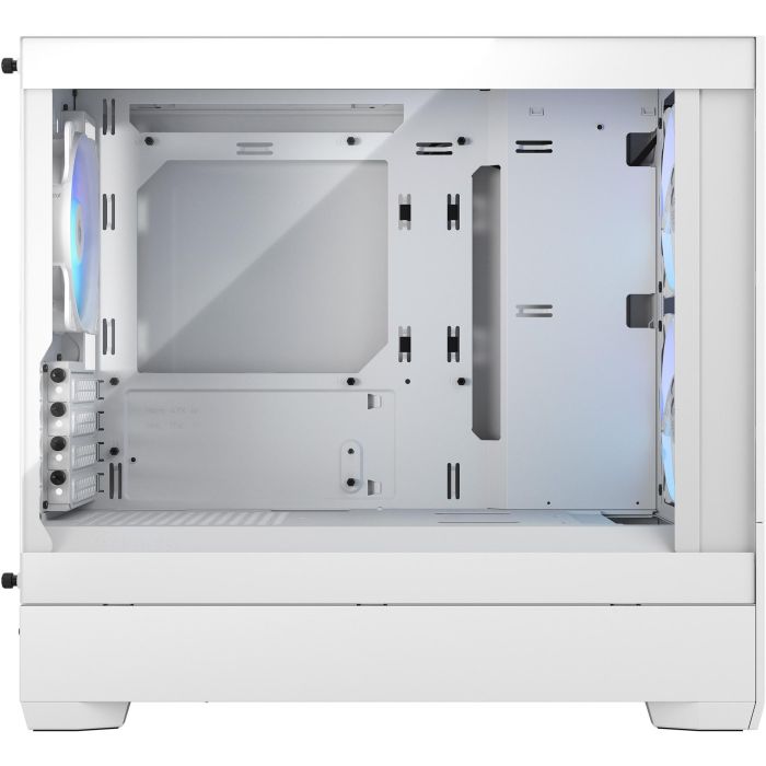 Fractal Design Pop Mini Air RGB TG Clear White Caja PC Mini Tower Blanca con Ventana y RGB 4