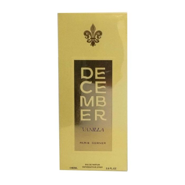 Paris Corner December vanilla eau de parfum 85 ml vaporizador