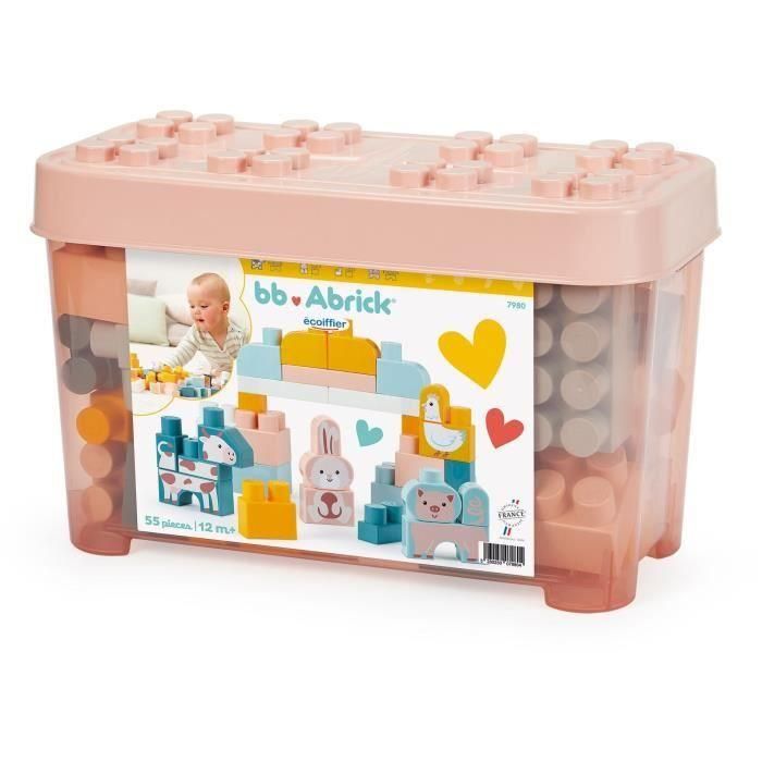 Barril de Ladrillos - Set de Construcción - ECOIFFIER - Granja - 55 piezas - +12 meses Barril de Ladrillos - Set de Construcción - ECOIFFIER - Granja - 55 piezas - +12 meses