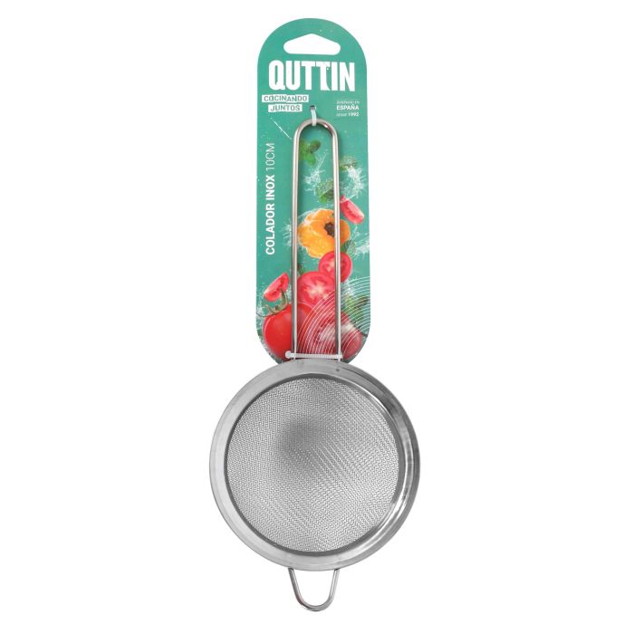 Quttin Colador de Acero Inoxidable, 10 cm (24 Unidades) 1