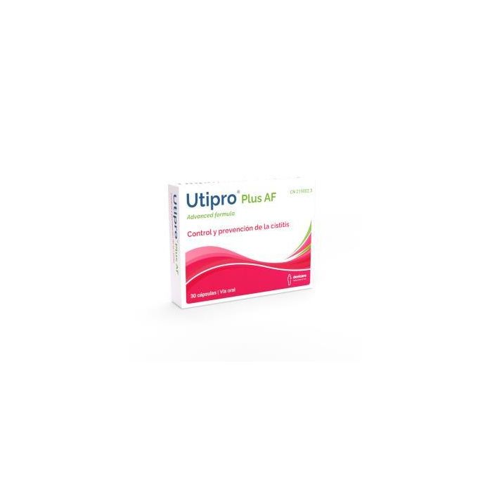 UTI PRO Utipro Plus AF: Suplemento Urinario con Hibisco y Xiloglucano, 30 Comprimidos para Cistitis