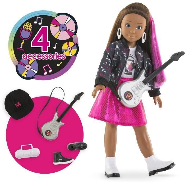 Muñeca de moda - COROLLE - Melody Music Studio - 28 cm - 4 accesorios - a partir de 4 años 1 Muñeca de moda - COROLLE - Melody Music Studio - 28 cm - 4 accesorios - a partir de 4 años 1