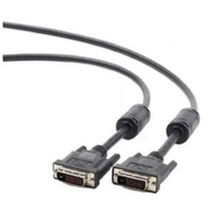 Cable Video Digital DVI-D GEMBIRD CC-DVI2-BK-6 (1,8 m)