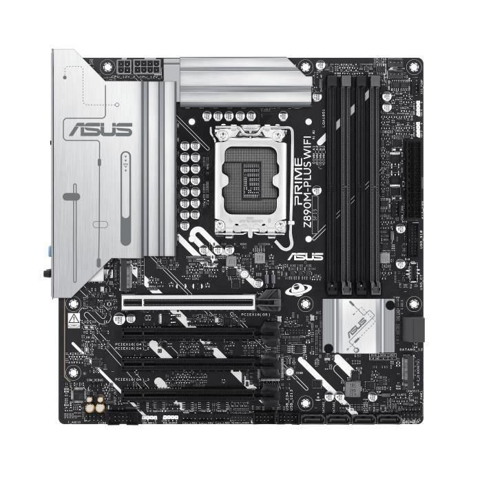 ASUS 1851 PRIME Z890M-Plus Wifi Placa Base micro-ATX Intel LGA 1851 DDR5, Wi-Fi 7, Core Ultra (Series 2) 1