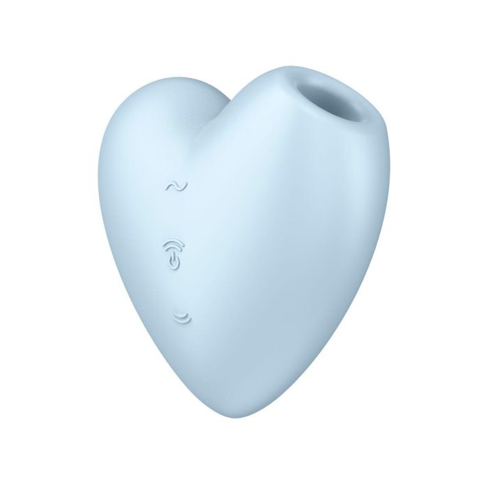 Succionador de Clítoris Satisfyer Cutie Heart Azul Succionador de Clítoris Satisfyer Cutie Heart Azul