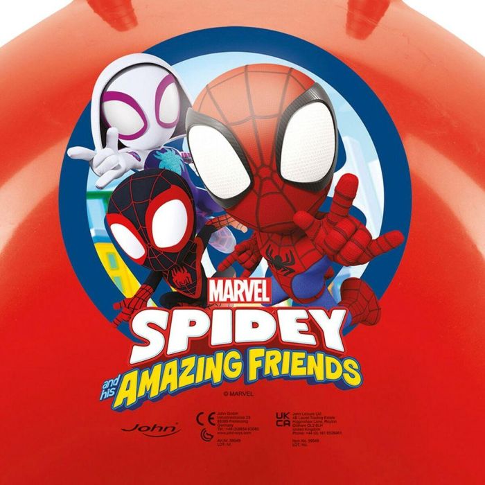 Pelota Saltarina Spidey Ø 45 cm Rojo (10 Unidades) 4 Pelota Saltarina Spidey Ø 45 cm Rojo (10 Unidades) 4