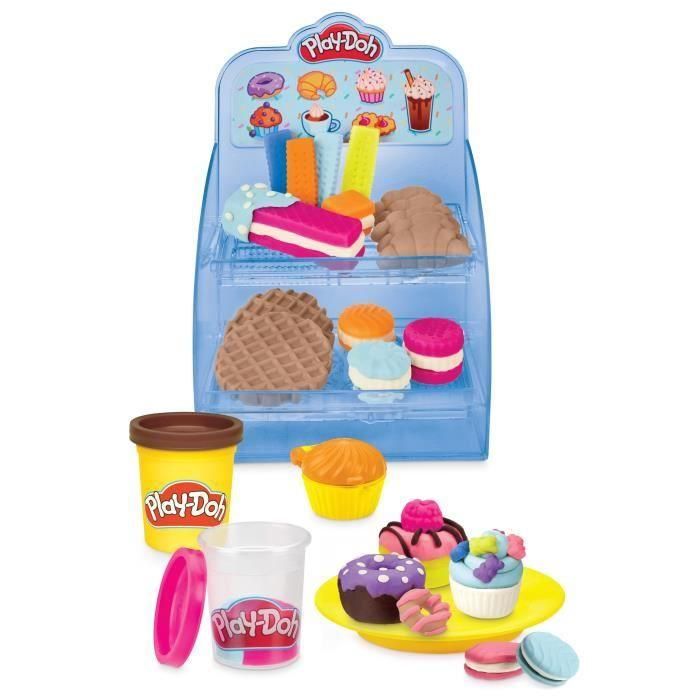 Hasbro F5836 Play-Doh Super Cafetería de Juguete con 8 botes plastilina y 20 accesorios para crear bebidas y postres, Edad +3 años 4 Hasbro F5836 Play-Doh Super Cafetería de Juguete con 8 botes plastilina y 20 accesorios para crear bebidas y postres, Edad +3 años 4