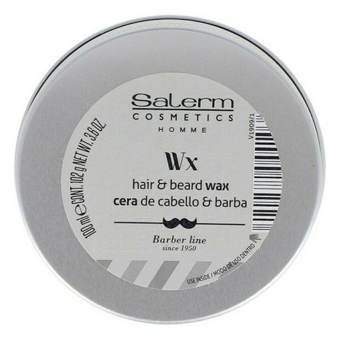 Salerm HOMME Cera para Cabello y Barba Fijación Flexible y Duradera Soluble en Agua 100 ml Salerm HOMME Cera para Cabello y Barba Fijación Flexible y Duradera Soluble en Agua 100 ml
