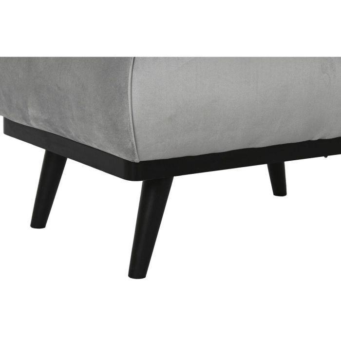 Descalzadora DKD Home Decor Gris Negro 50 x 42 x 70 cm 2