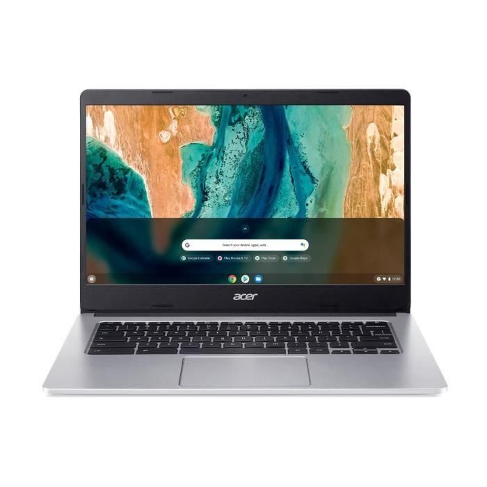 PC portátil - ACER - Chromebook 314 CB314-2H-K04F - 14 FHD - MTK MT8183 - 4 GB de RAM - 32 GB de almacenamiento - ChromeOS - AZERTY