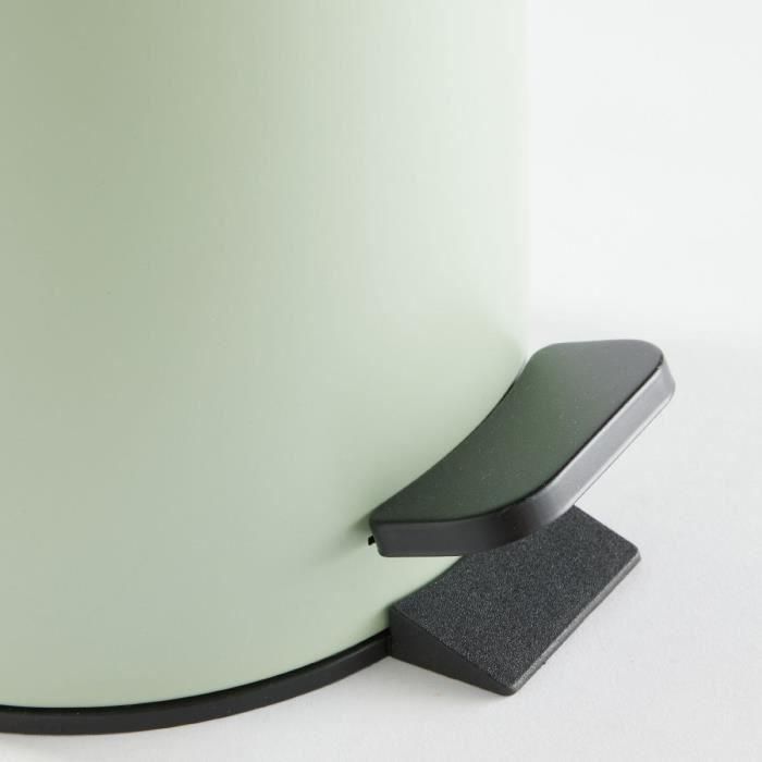 Papelera de baño - HOY - UTILITY - 3 L - Ø 17 x H 25 cm - Polipropileno - Verde suave 1 Papelera de baño - HOY - UTILITY - 3 L - Ø 17 x H 25 cm - Polipropileno - Verde suave 1