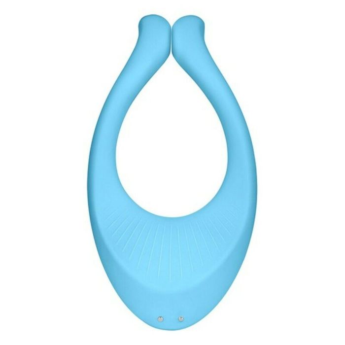 Vibrador para Parejas Satisfyer Partner Azul 4 Vibrador para Parejas Satisfyer Partner Azul 4