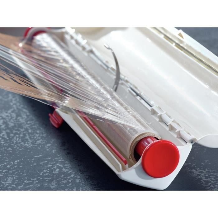 LEIFHEIT PERFECT CUT 23051 Dispensador Cortador de Film para Rollos de 33 cm Blanco LEI4006501230515 3