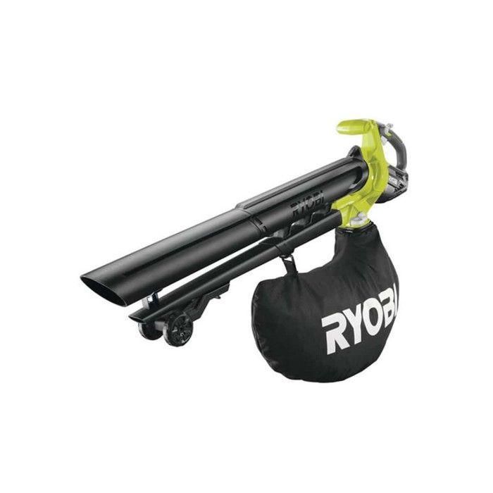 Sopladora-trituradora-aspiradora 2 en 1 - RYOBI - Brushless - 201 km/h - 6 m³/min