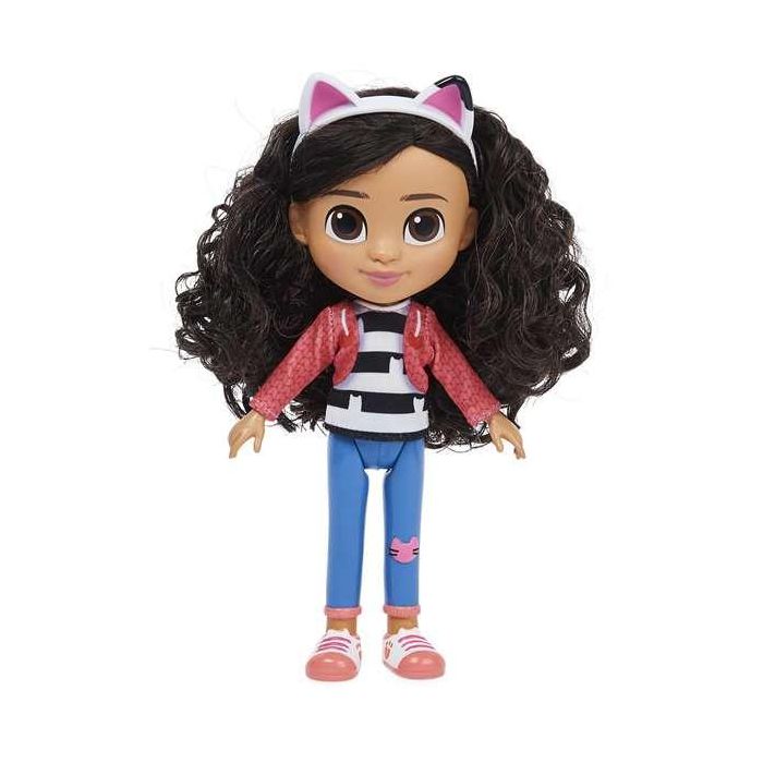 Spin Master 606043 Muñeca Gabby, La Casa de Muñecas de Gabby, 20 cm, ideal para recrear escenas de la serie de TV, edad +3 años